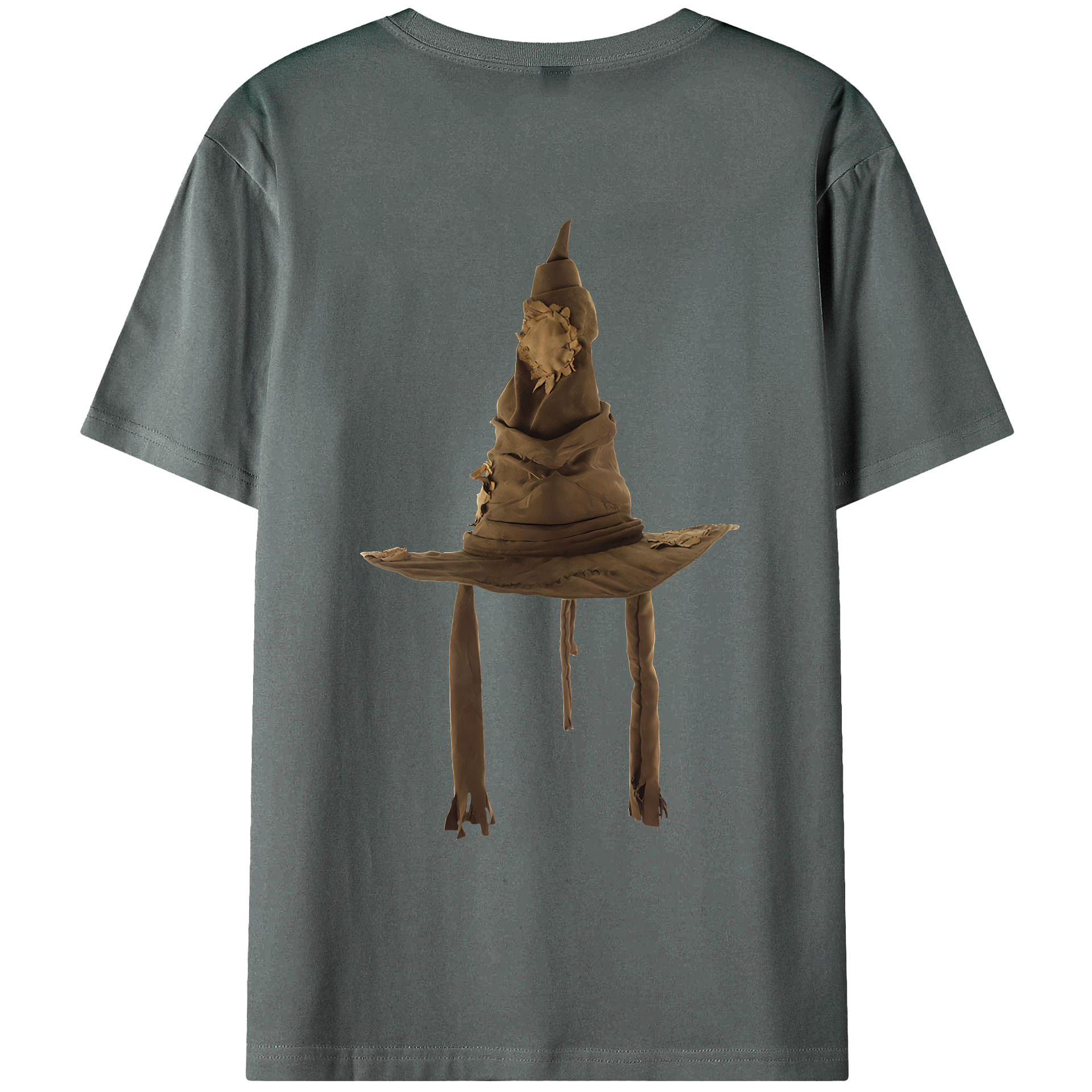 （画像用） Harry Potter ハリー・ポッターシリーズ 綿100％ メンズ半袖Tシャツ（バックプリント） 通気性